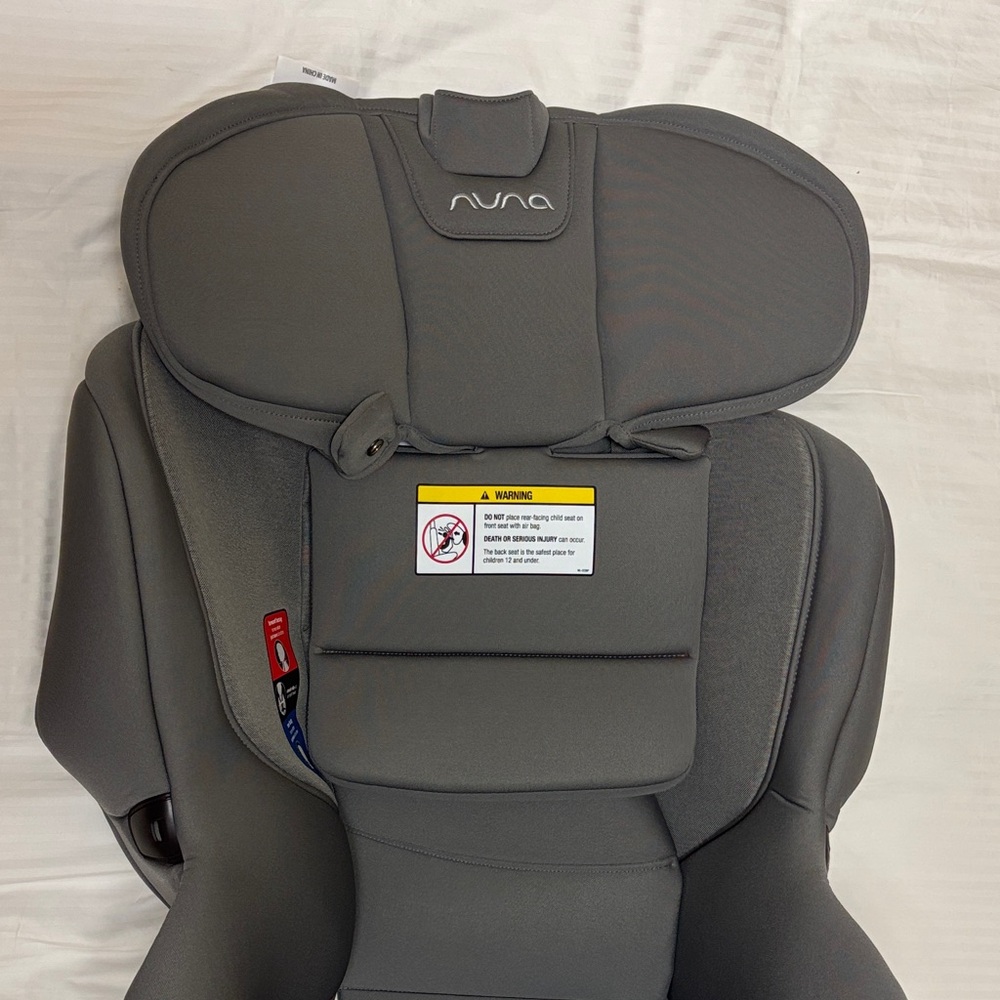 Brand New Nuna Rava Gray Car Seat and head Cover